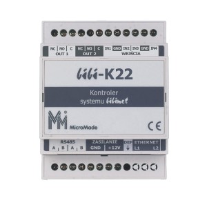 bibi-K22 » Kontroler 2 przejść, interfejs Ethernet