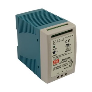 DRC-100B »Zasilacz buforowy na szynę DIN 27,6V DC /  2,25A